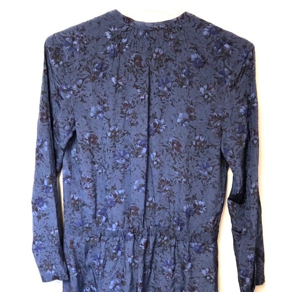 Rebecca Taylor | NWOT Floral Silk Shirt Dress - Picture 3 of 8